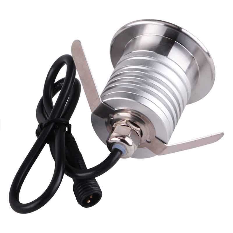 Spot encastré au sol LED KAZAUND DMX10 – IP68, 3 W, 12-24 V – vue 3