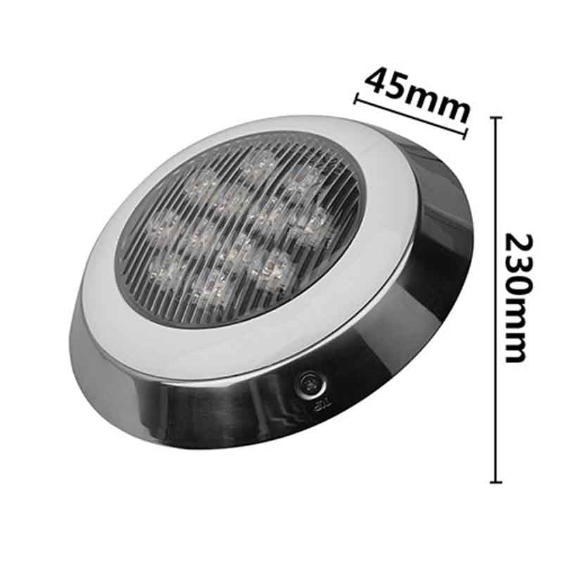 Ampoule LED de piscine KAZAPOOL UWPA – IP68, 12-24 V – vue 3