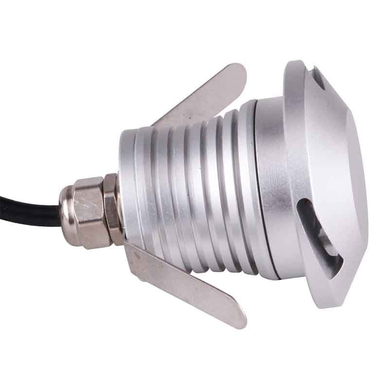 Spot encastré au sol LED KAZAUND DMX08B – IP67, 3 W, 12-24 V – vue 3