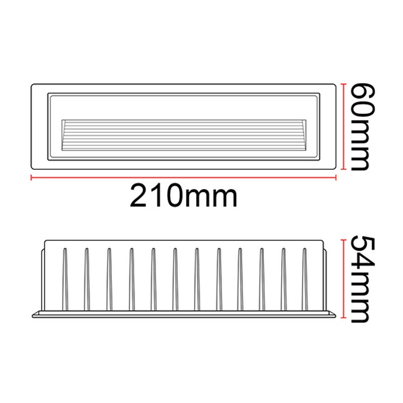 Spot d'escalier encastrable extérieur KAZASTEP LSL30H – vue 5