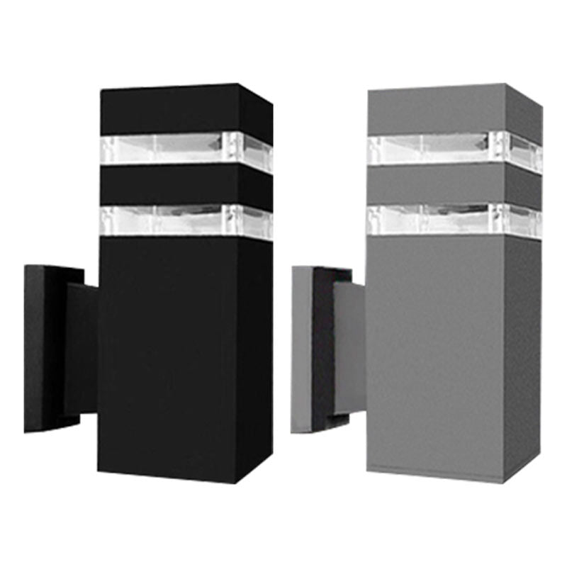 Applique murale extérieure KAZABUILD S SH – éclairage simple – vue 1