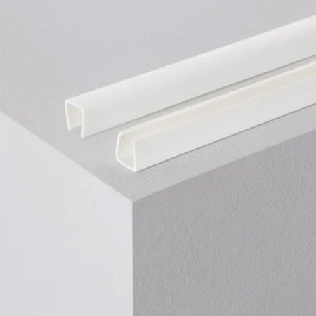 Fixation plastique pour néon flex LED – 1 m, 8 × 16 mm – vue 1