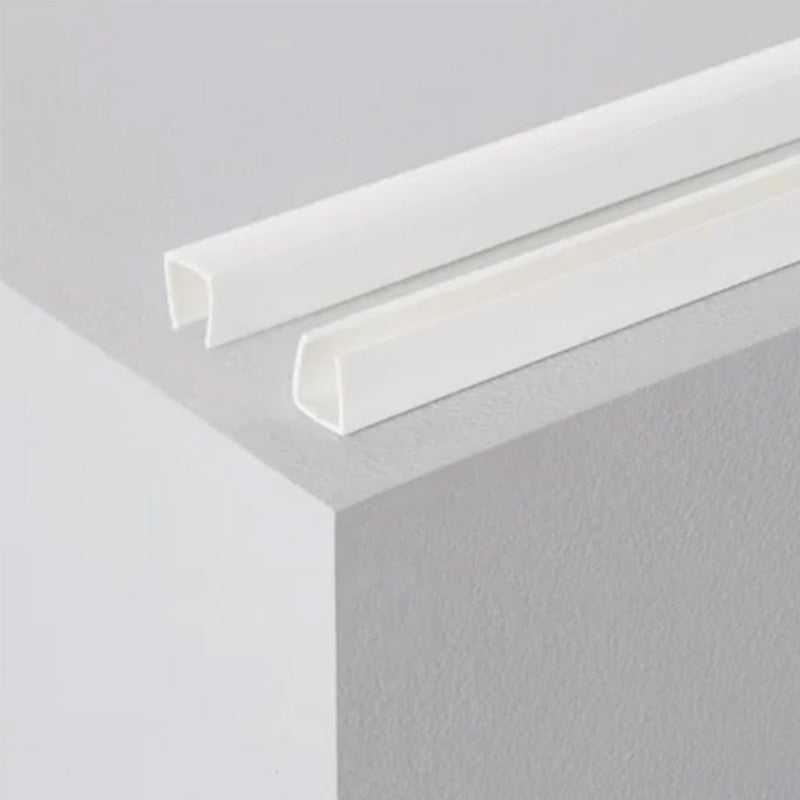 Fixation plastique pour néon flex LED – 1 m, 8 × 16 mm – vue 1