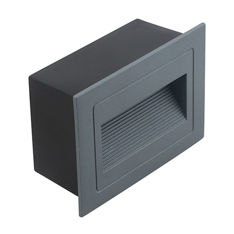 Spot d'escalier encastrable extérieur KAZASTEP LSL19IP22H – 3 W – vue 1