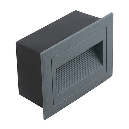Spot d'escalier encastrable extérieur KAZASTEP LSL19IP22H – 3 W – vue 1