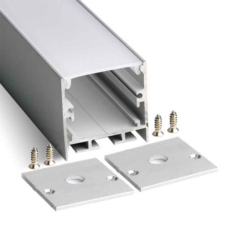 Profilé aluminium pour ruban LED LSP35/50-35 – vue 1