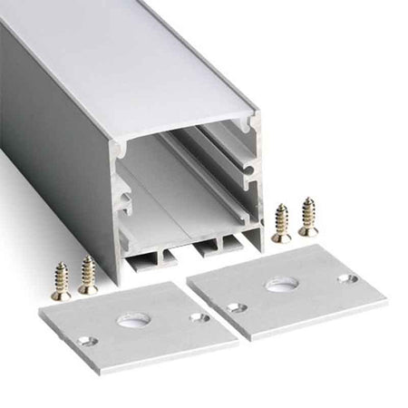 Profilé aluminium pour ruban LED LSP35/50-35 – vue 1