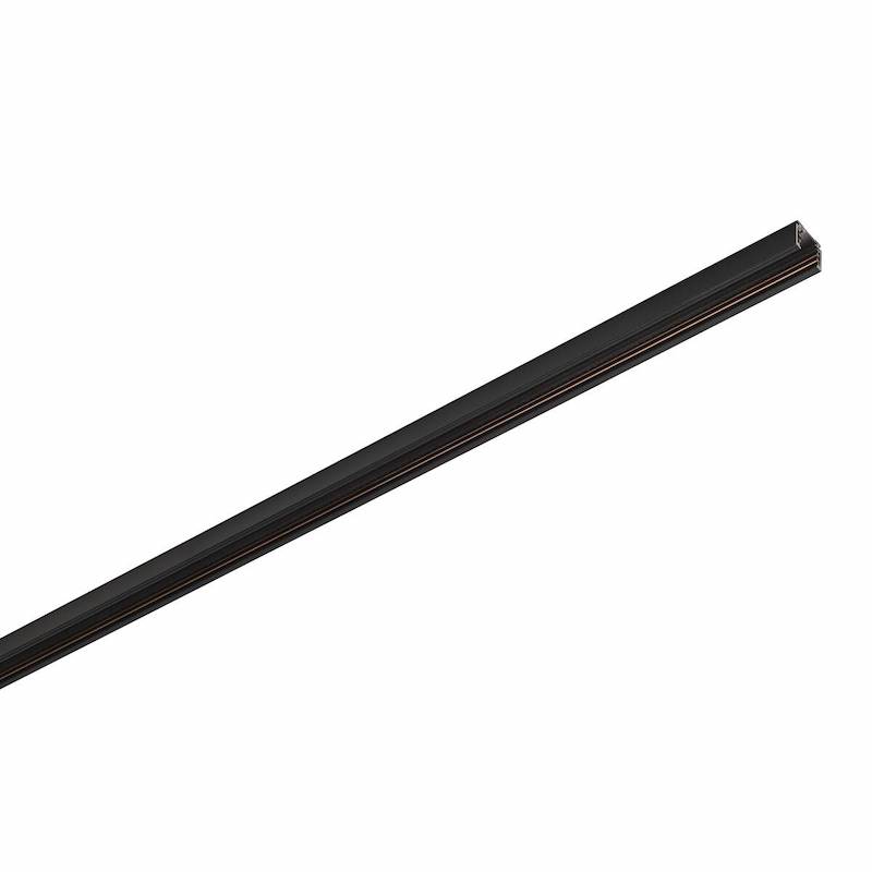Rail 4L encastré pour spots – noir, 1000 mm – vue 1