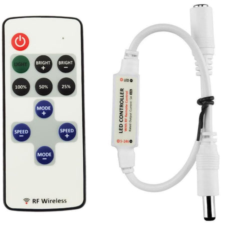 Contrôleur monochrome à télécommande RF – 6 A, 5-24 V – vue 1