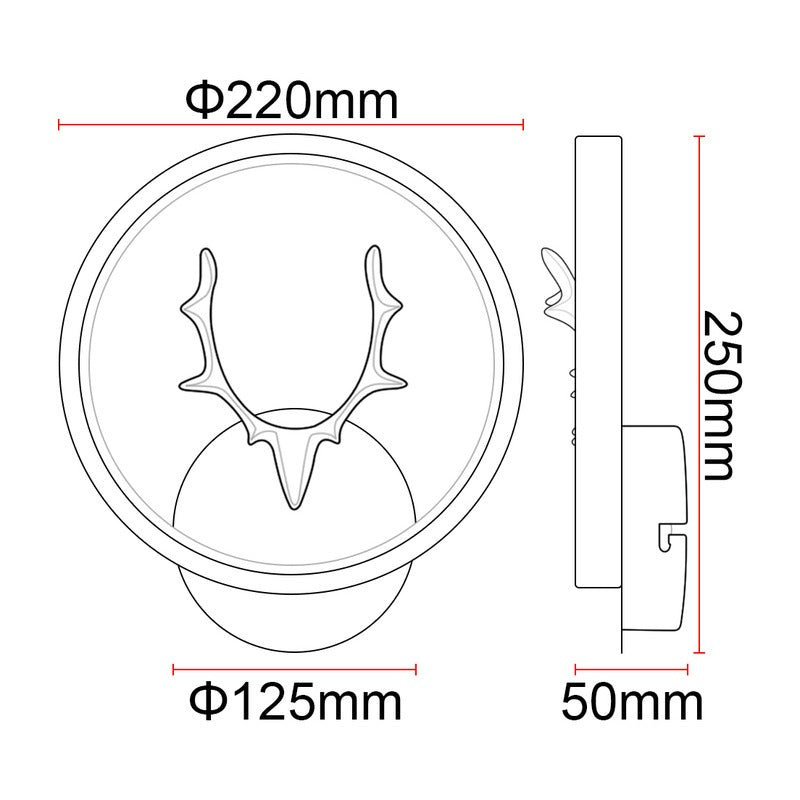 Applique murale LED KAZACOIL ALR02 – 10 W – vue 6