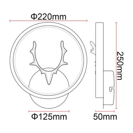 Applique murale LED KAZACOIL ALR02 – 10 W – vue 6