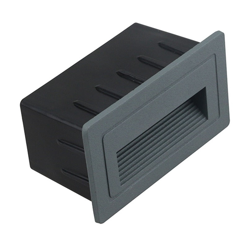Spot d'escalier encastrable extérieur KAZASTEP LSL19IP25H – 3 W – vue 1