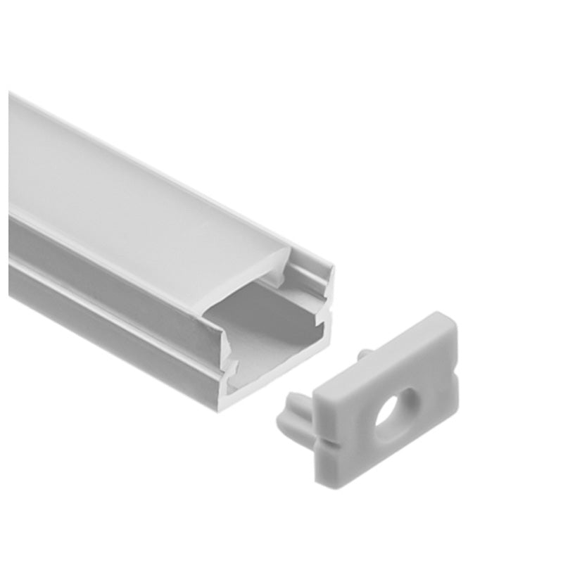Profilé aluminium pour ruban LED LSP12-07 – vue 1
