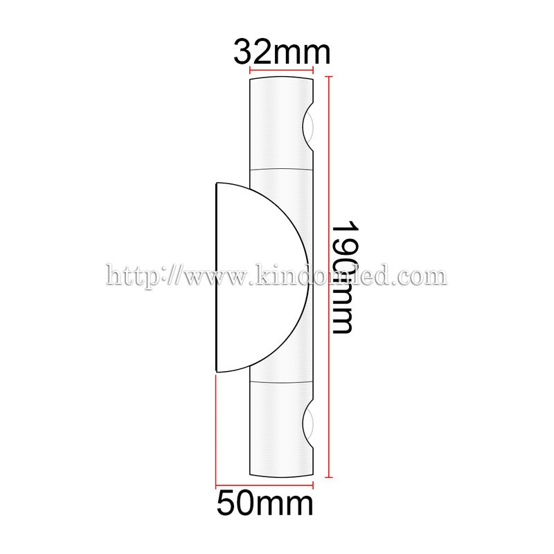 Applique murale LED KAZADUO AL190 – 6 W – vue 6