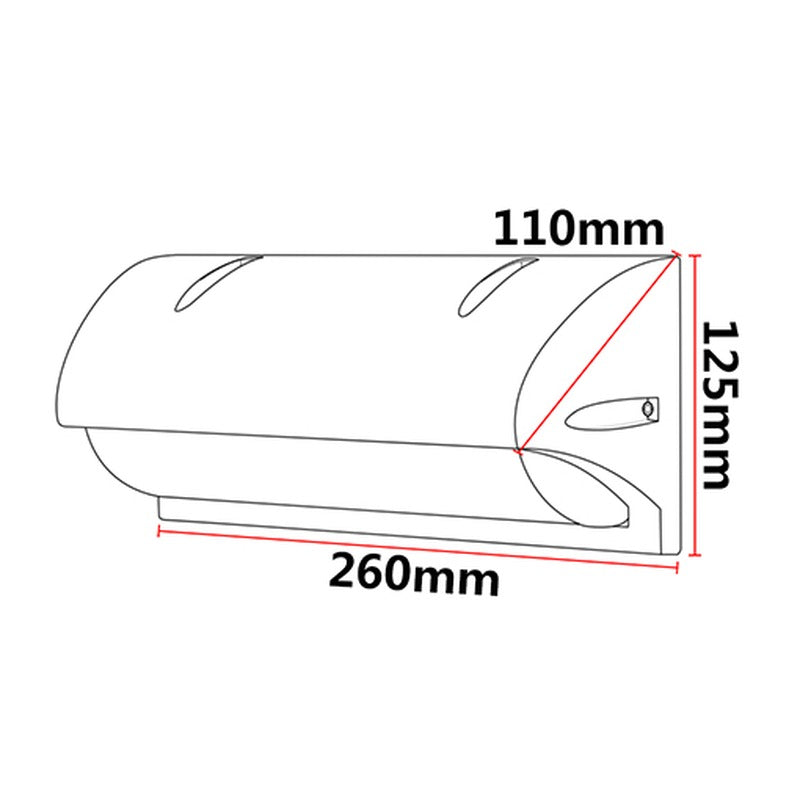 Applique murale extérieure LED KAZASHIELD A30 – 12 W – vue 6