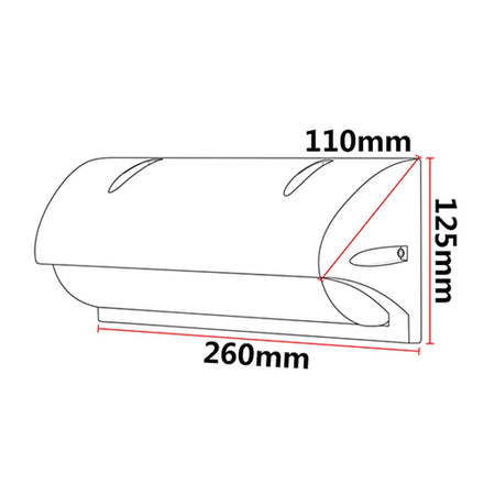 Applique murale extérieure LED KAZASHIELD A30 – 12 W – vue 6