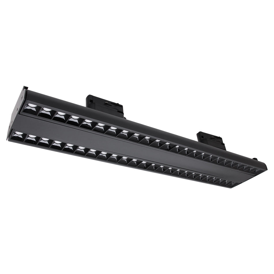 Spot sur rail LED KAZATRACK STD – 305 mm, non dimmable, 24 W – vue 1