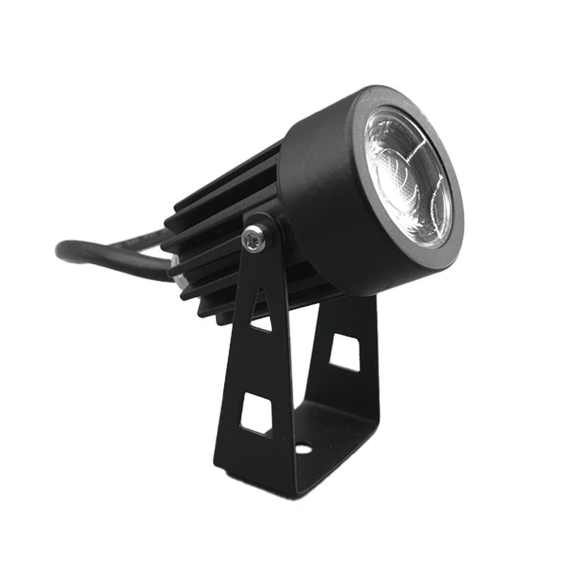 Spot de jardin à piquer LED KAZAGARD D43 – noir, 5 W – vue 1