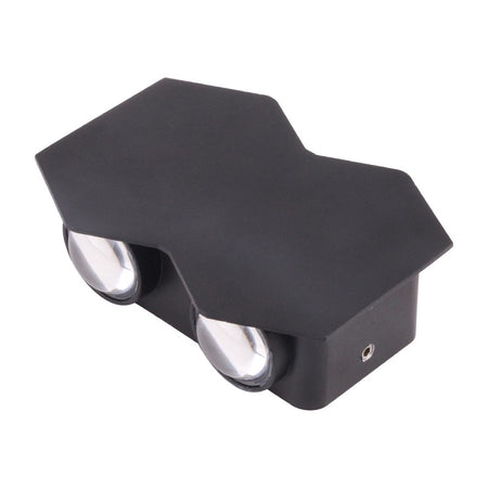 Applique murale extérieure LED KAZAMULTI A20C – noir, IP65 – vue 3