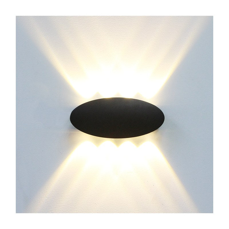 Applique murale extérieure LED KAZAMULTI A20B – noir, IP65 – vue 2