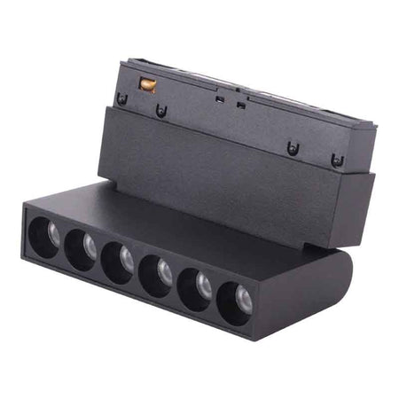 Spot sur rail magnétique LED KAZATRACK M SDB – blanc, 6 à 18 W – vue 1