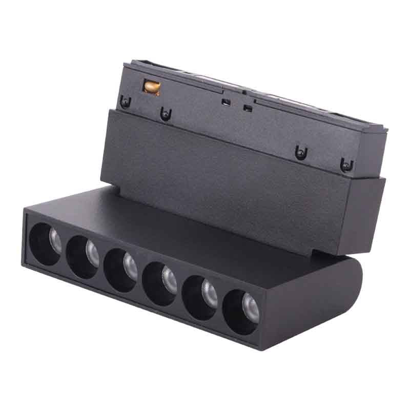 Spot sur rail magnétique LED KAZATRACK M SDB – blanc, 6 à 18 W – vue 1