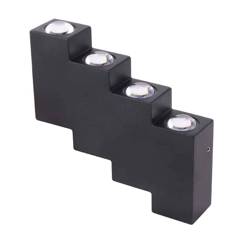 Applique murale extérieure LED KAZAMULTI A20A – RAL 7024, IP65 – vue 1