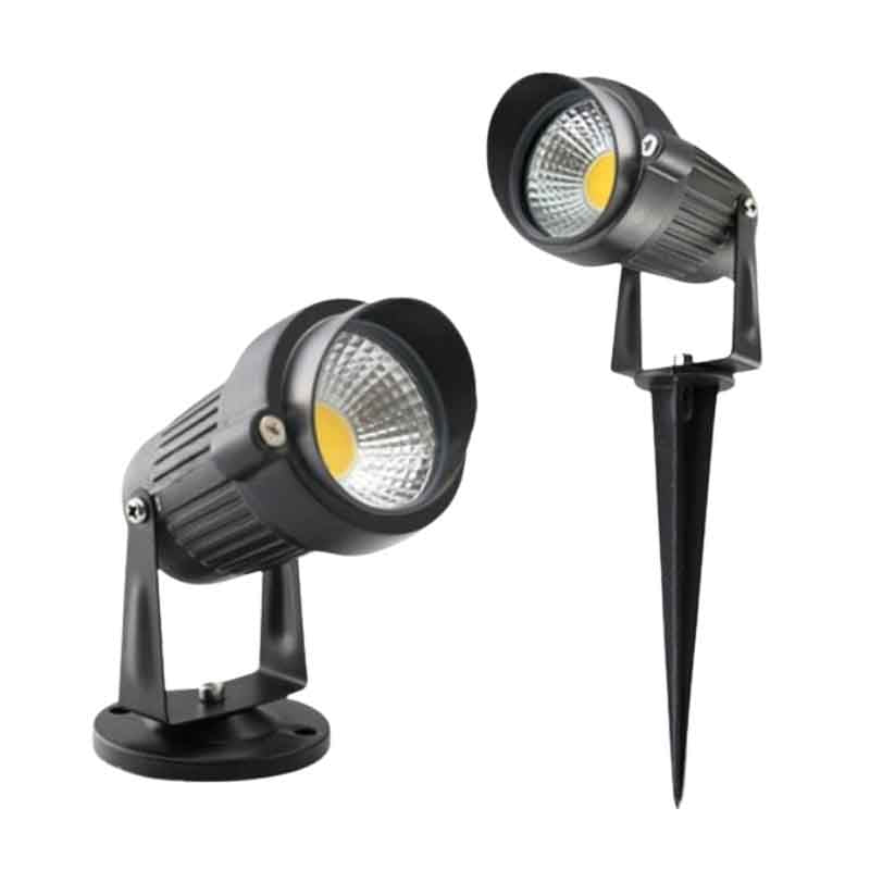 Spot de jardin à piquer LED KAZAGARD D59 – avec chapeau, longueur 95 mm – vue 1