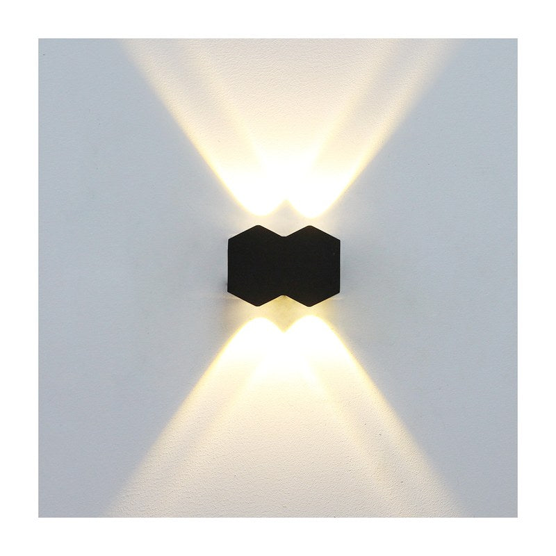 Applique murale extérieure LED KAZAMULTI A20C – noir, IP65 – vue 2