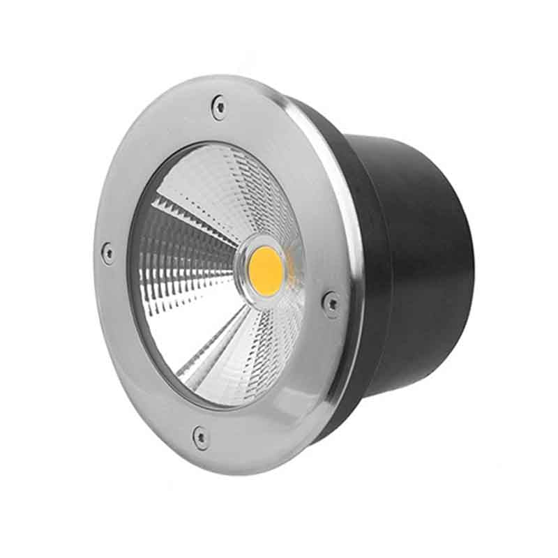 Spot encastré au sol LED KAZAUND DMC – Ø 200 mm, 20 W – vue 1