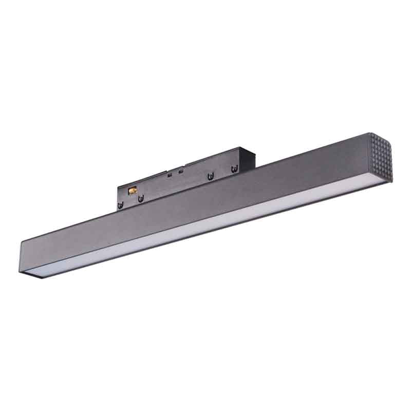 Spot sur rail magnétique LED KAZATRACK M FG – blanc, 10 à 40 W – vue 1