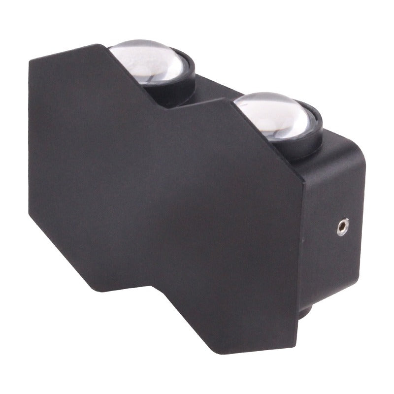 Applique murale extérieure LED KAZAMULTI A20C – noir, IP65 – vue 1