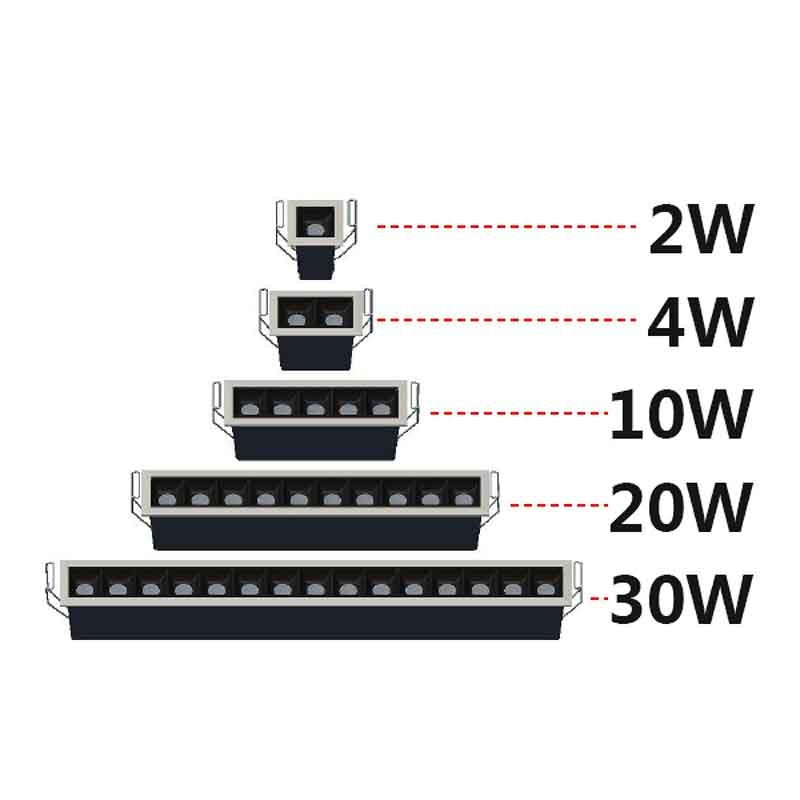 Spot encastrable LED KAZABAR DL – dimmable Triac – vue 1