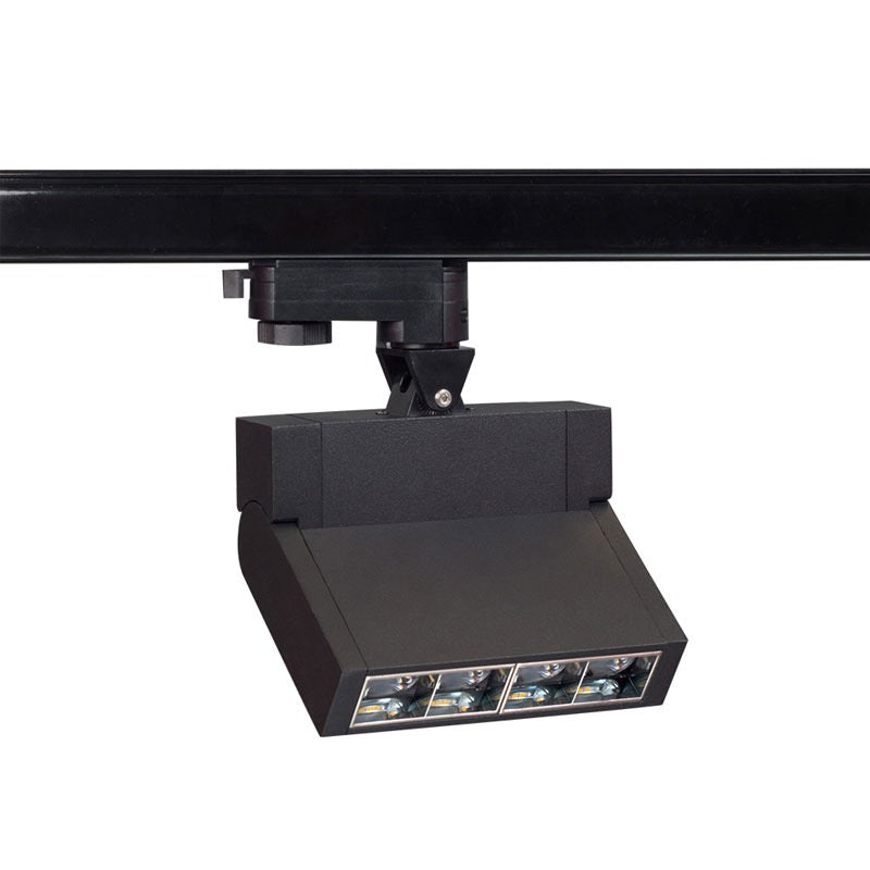 Spot sur rail LED KAZATRACK L – noir – vue 1
