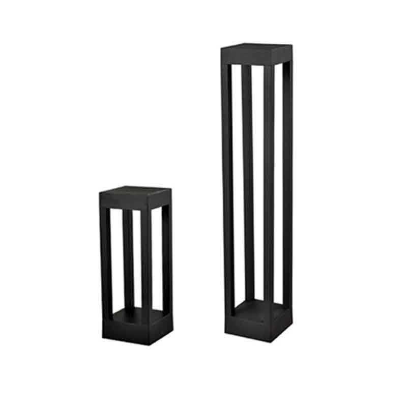 Borne extérieure LED KAZATRAP S – 110 × 110 mm, hauteur 300 mm – vue 1